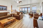 Living Room at Sandpiper 1388